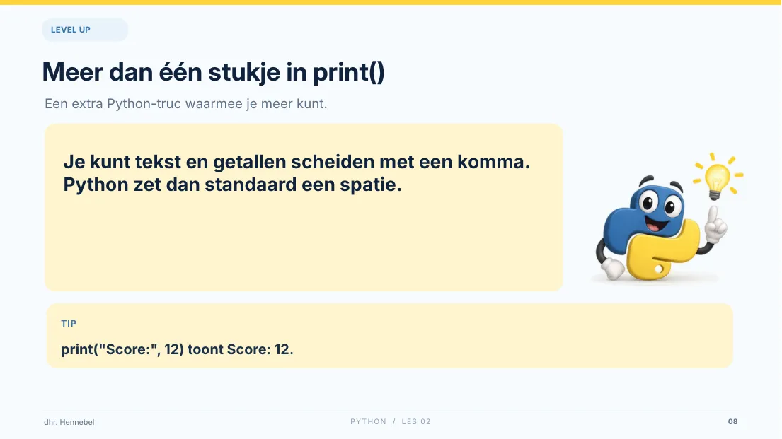 Dia 8 van les 2